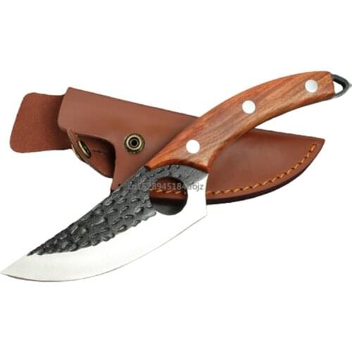 Multifunction Knives Hunting Knife Survival High Carbon Steel Forging KnifeCamping Tactical Kitchen Outdoor Cuchillos De Cocina