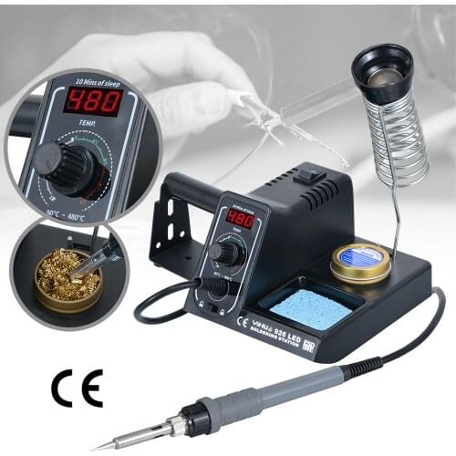 60W Soldering Iron Kit With LED Digital Temperature Controller 96-480 ℃ Electronic Welding Soldering Iron Fast Heating