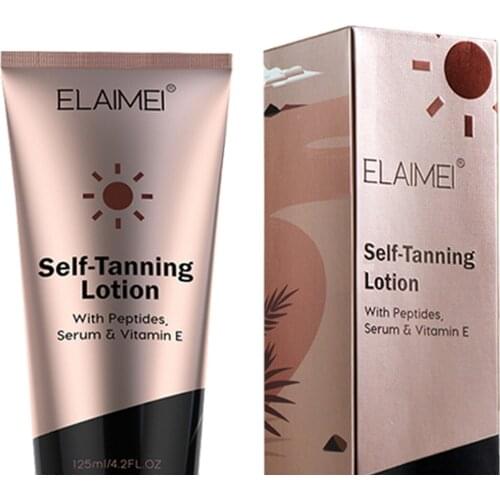 Natural Sunless Tanning Body Lotion Cream Bronzing Self Tanning Lotion