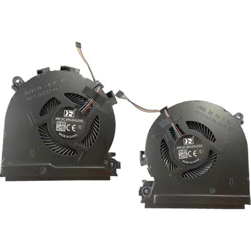 New Cooling Fan for HP Spectre X360 15-CH 15-CH011dx Cooler Fan L17605-001 L17606-001 NS75C00 17J21 17J22 TPN-Q200 CPU GPU