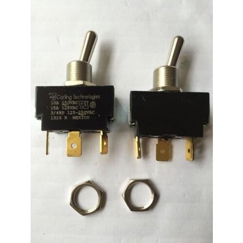 Original new 100% button switch 1326R 10A250VAC 3pin 2gear shaking head rocker arm switch