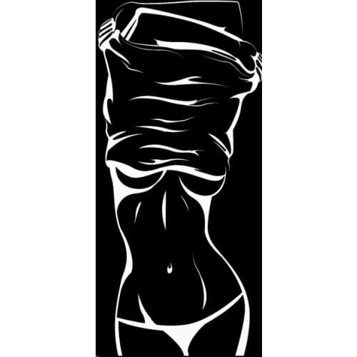 Personality Sexy Figure Tempting Girl Skillful Manufacture Auto Sticker PVC Covering The Body Nice Design Car Decal Accessories