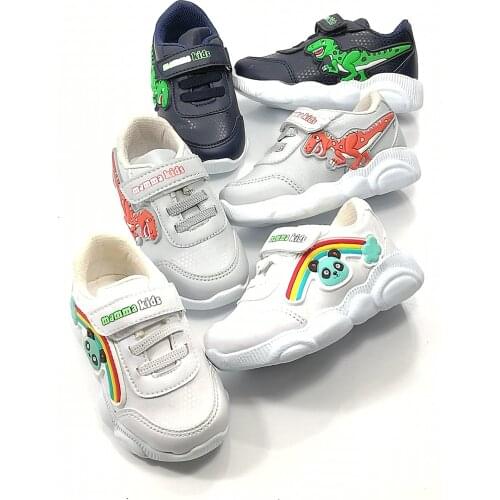 BABY UNISEX. WHITE, NAVY BLUE, GRAY. LIGHTWEIGHT FLEXIBLE BASE FOR BABIES. NEW TREND UNISEX SPORTS SHOES. 22 23 24 25 NUMBERS