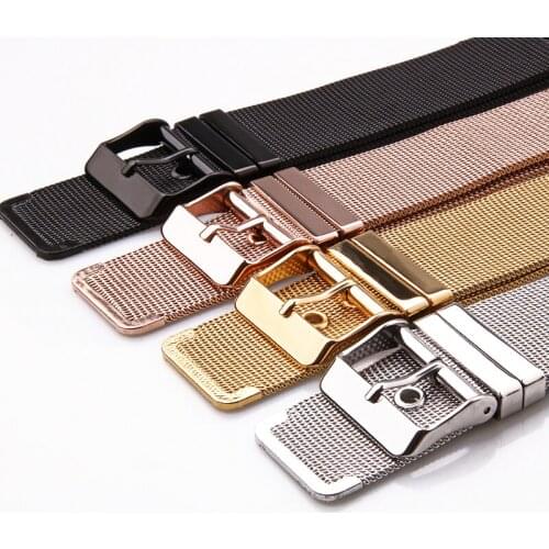 22mm watch band for huawei gt watch Samsung Galaxy Watch 46mm Gear S3 Frontier huami amazfit strap stainless steel bracelet