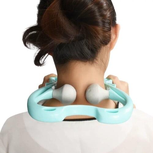 Cervical Massager Manual Roller Handheld neck massager Care Neck Relief Stress Relaxing Claw Massage Skin Care Massager