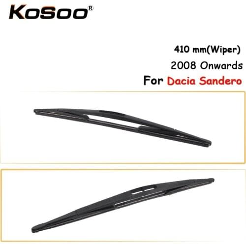 KOSOO Auto Rear Window Windshield Wiper Blades Car Wiper Blade For Dacia Sandero ,410mm 2008 Onwards,Car Accessories Styling