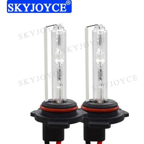 SKYJOYCE 1 Pair 9012 HIR2 HID light Bulb 12V 35W 55W 4300K 6000K 8000K 9012 Car Headlight Replacement Single Beam HID Bulb light
