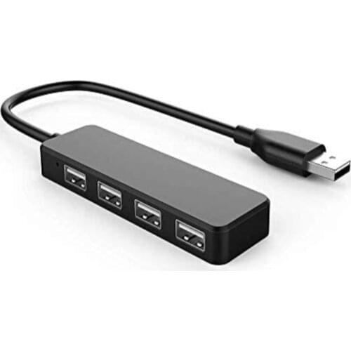 USB4-port hub is a portable USB splitter (usb 2.0hub) for Mac Pro, MacBook Air, laptops, USB flash drives and mobile hard drives