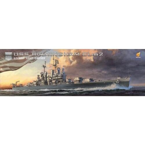 VeryFire VF350921 1/350 USS BIRMINGHAM CL-62 U.S NAVY LIGHT CRUISER