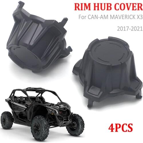 2017-2021 Wheel Rim Hub Center Caps Trim Covers For CAN AM MAVERICK X3 900 HO Max R 4x4 DS XMR XRC Turbo DPS 2020 2019 2018