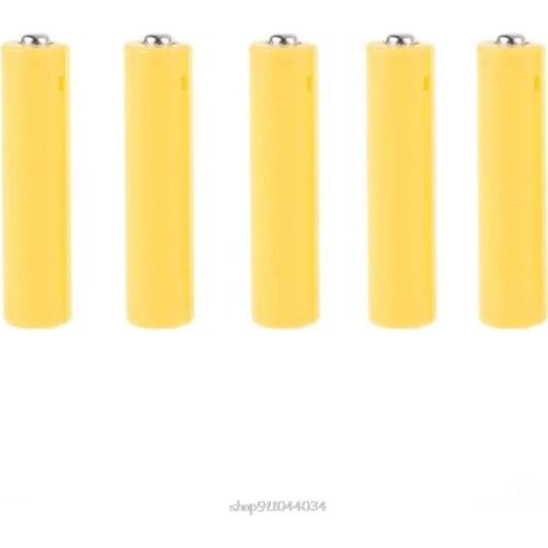 5Pcs LR06 AA LR03 AAA Size Dummy Fake Battery Setup Shell Placeholder Cylinder Conductor N24 20 Dropship