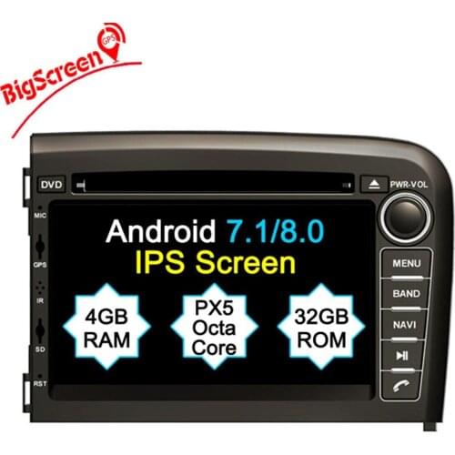7'' Octa Core 4GB RAM Android 8.0 Car Radio Stereo GPS Navi For VOLVO S80 1998 1999 2000 2001 2002 2003 2004 2005 2006 Headunit