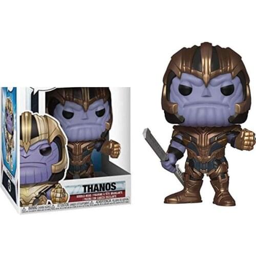 Amine Marvel Avengers: Endgame & THANOS 453# PVC Action Figures Collection Model Toys For Children Xmas Gift