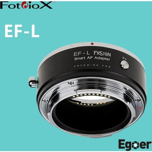 Fotodiox EF-L AF Lens Adapter for Canon EF EF-S to Panasonic S1 S1R S1H Sigma FP Leica SL2 Cameras With ND Throttle Filter