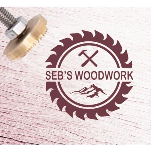 Custom business logo branding iron， Custom wood branding iron for gift，Wood burning stamp for woodworkers ， Wood burning brand