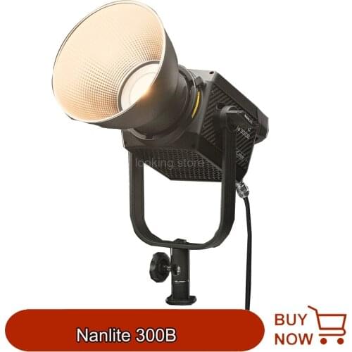 Nanlite 300B Photography Fill Light Always Bright Led Spotlight Portrait Studio Equipment Photo Video Soft Light New product