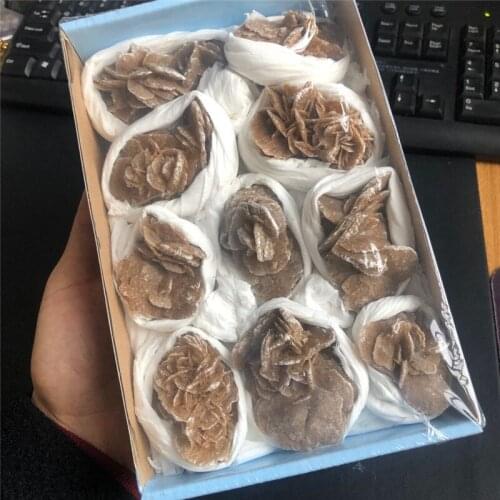 Natural Desert Rose selenite stone Raw Gem rock Quartz Crystal Rough Mineral Specimen Stone crafts home Decor healing crystal