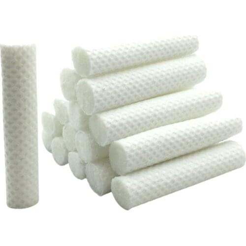 500Pcs Aromatherapy Inhaler Refill Wick Stick Package,Nasal Inhaler Replacement Cotton Wicks