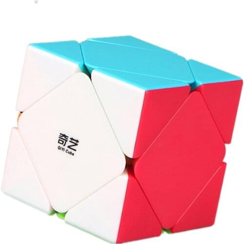 QiYi QiCheng A Skew Magic Cube Strange-shape Speed Fun Childrens Toy Mini Puzzle Adults Antistress Professional Cubo Magico