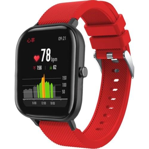 Band for Huami Amazfit GTS / GTS 2e/GTR 42mm Smartwatch bracelet Wristband for Garmin Vivoactive 3 /3 music Wrist Strap silicone