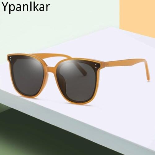 2020 Polarized Semi-Rimless Sunglasses Women/Men Vintage Rice Nail UV400 Classic Eyewear Brand Designer Sun Glasses