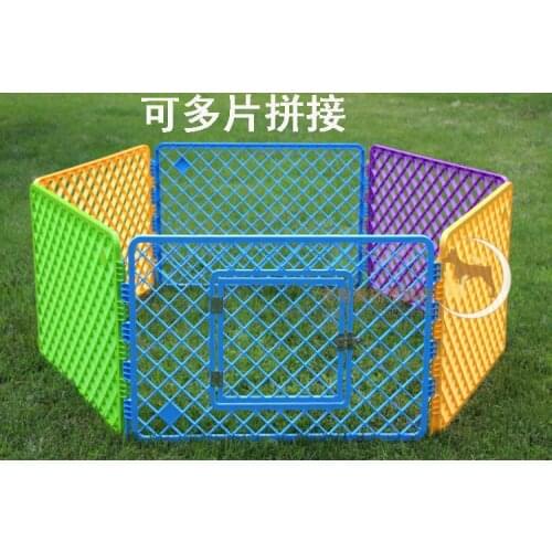 Wholesale Pet products 90(L)*60(W) 6pcs/set dog fences Medium-sized dogs home kennel for Chihuahua pomeranian poodle Yorkshire