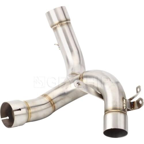 For Ducati Multistrada 1200 / S 2015 2016 2017 MTS 1200 Escape Decat Pipe Motorcycle Exhaust Link Pipe Catalyst Delete Pipe