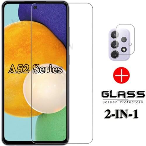 On for samsung galaxy a52s a52 a 52 5g tempered glasses For samsun galaxi a 52s SM-A528B/DS protective glass Camera Lens film HD