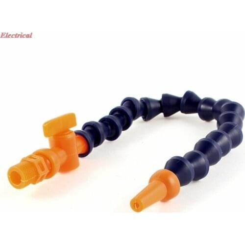 1pc CNC Plastic Switch Flex Water Oil Coolant Hose 1/4PT Thread