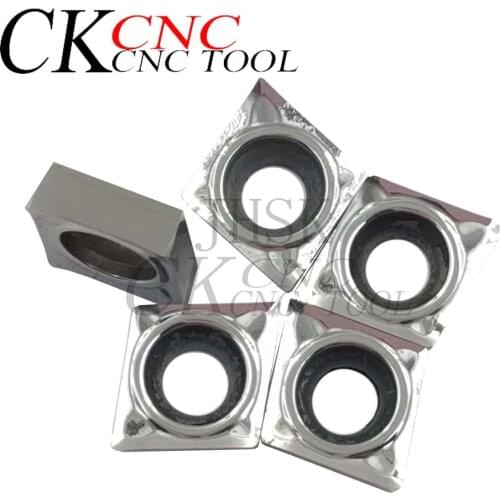 10pcs CCGT060202-AK H01 / CCGT21.50.5-AK H01 Carbide Insert CNC tools Used for Aluminum