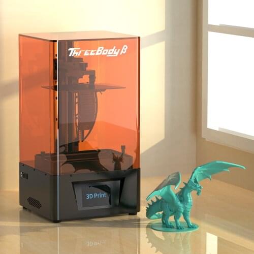 Light Curing 3D Printer 8.9" 4k Monochrome LCD Screen Resin 3D Printer Printing Jewelry Dental 3D Printing Machine