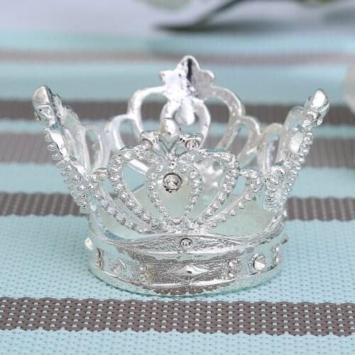 50PCS alloy napkin ring crown hollow napkin ring high-end cocktail party jewelry home table supplies