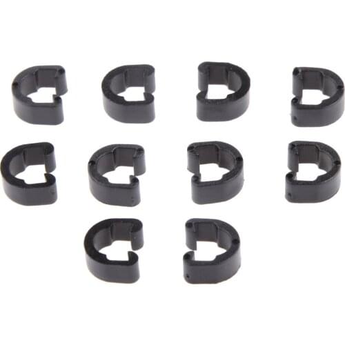 10X Cycle C-Clips For Road Bike MTB Brake Gear / Hydraulic Cable Frame Guide