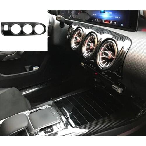For Mercedes-Benz A-Class CLA-Class W177 C118 A-Class CLA Central Control Instrument Panel Air Conditioning Decorative Panel