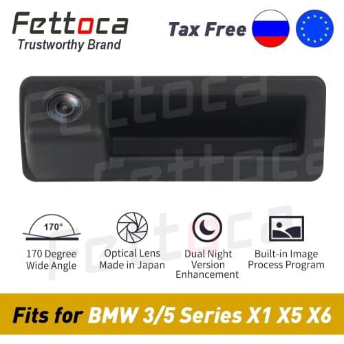 Trunk Handle Reversing Camera HD Rear View Camera Dynamic Track Reverse Camera For BMW 3 Series 5 Series X1 X5 X6 E39 E46 E53
