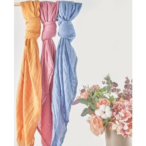 Kangobaby 1 Pieces/Pack100% Muslin Cotton Swaddle Blankets Newborn Photography Accessories Baby Wrap Bedding Bath Towel