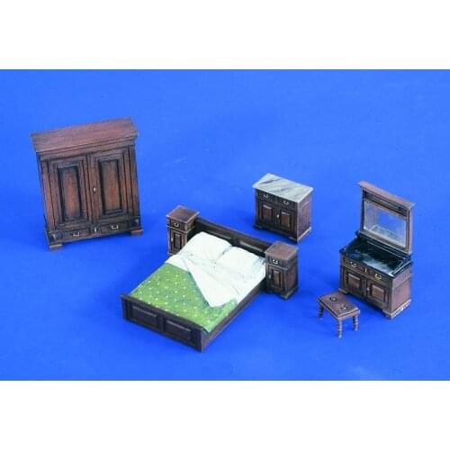 Scene model resin furniture combination 1:35