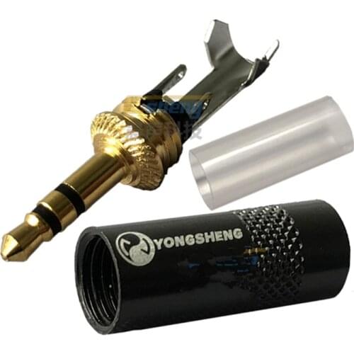 NEUTRIK YONGSHENG Gold plated 3.5mm jack audio plug
