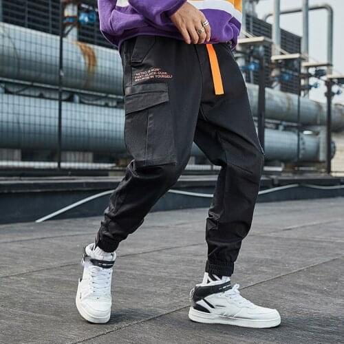 2020 New High Quality Skinny Streetwear Joggers Hip Hop Cargo Military Tactical Harem Men Fashion