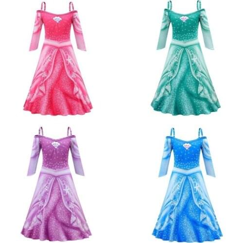 Cosplay Princess Dress Halloween Fancy Dress Childrens Costume Costume Character Cosplay Costume Girls Princess Dress Children