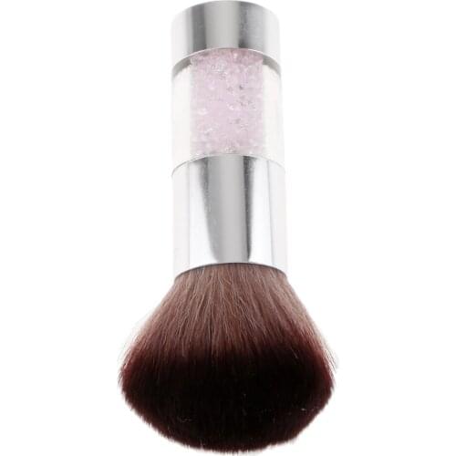 Portable Nail Art Dust Brush Cleaner Loose Powder Remover Tools