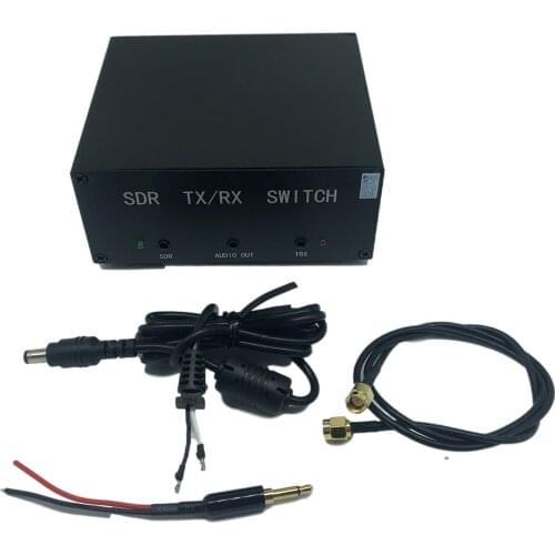 SDR Transceiver and Receiver Switch Antenna Sharer TR Switch Box with Gas Discharge Protection Metal Box Device DC-160MHz