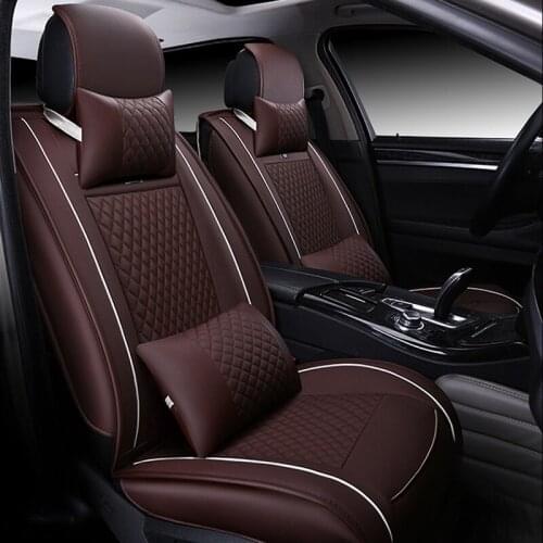 Universal car seat covers for audi a3 8p a1 a3 a4 a4l a5 a6 a6l a7 a8 8p 8v a4 b6 b7 b8 a6 c5 c6 c7 q5 q7 tt Auto accessories