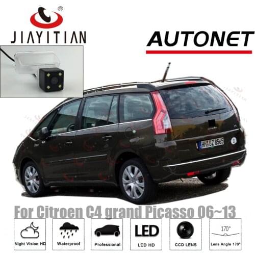 JIAYITIAN Rear Camera For Citroen C4 Picasso grand 2006~2013 mk1 CCD/Backup Parking Camera/Night Vision/License Plate camera