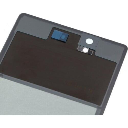 1 piece Back Battery Door Rear Housing Case Cover with Glass Panel For Sony Xperia Z L36H LT36i C6603 Z1