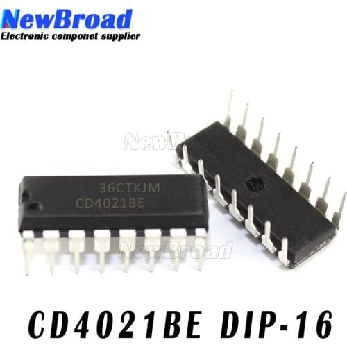 10pcs CD4021BE DIP16 CD4021 DIP HEF4021BP DIP-16 HCF4021BE