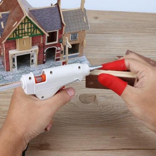 3/5pcs Silicone Finger Protector Anti-slip Hot Glue Gun Finger Caps for High Temperature Silicone Finger Cover Sleeve Protector