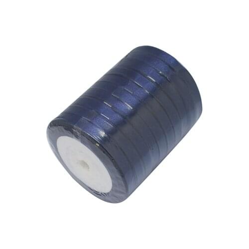 Satin Ribbon, Darkblue, 25yards/roll, 10rolls/group, 250yards/group