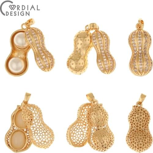 Cordial Design 20Pcs CZ Pendant/Jewelry Accessories/Charms For Necklace/Jewelry Findings & Components/Hand Made/DIY Making