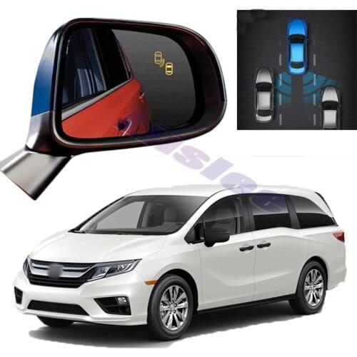Car BSM BSD BSA Radar Warning Safety Driving Alert Mirror Detection Sensor For HONDA For Odyssey Elysion RC 2015 2016 2018 2019
